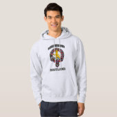 MacPherson Tartan Clan Abzeichen Athletik-Stil Hoodie (Vorne ganz)