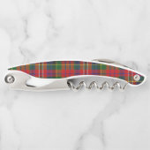 MacPherson Tartan Kariert Cork Screw Kellnermesser (Vorderseite)