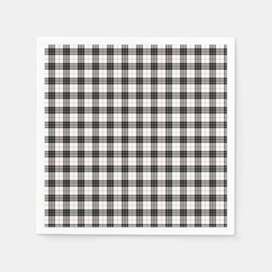 MacPherson Tartan Serviette (Vorderseite)