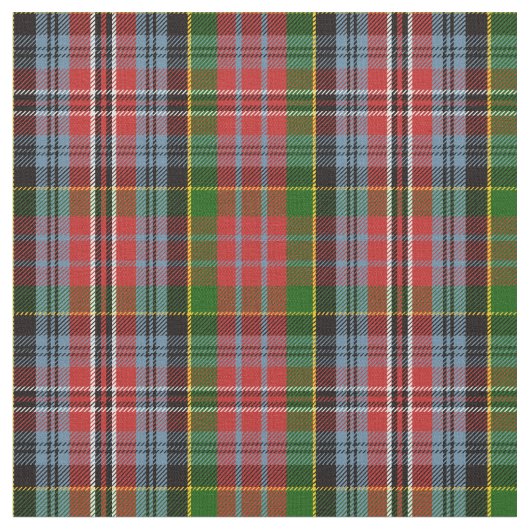 MacPhersontartan-Druck Stoff (Nahaufnahme)