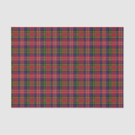 MacPhersontartan-kariertes Seidenpapier (Vorderseite)