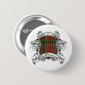 MacPhersontartan-Schild Button (Vorne & Hinten)