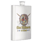 MacQuarrie Clan Abzeichen Flachmann (Rechts)