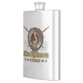 MacQuarrie Clan Abzeichen Flachmann (Links)