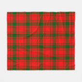 MacQuarrie Modernes Kariert Fleecedecke (Vorderseite (Horizontal))