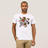 MacQuarrie Tartan-Löwe T-Shirt (Vorne ganz)