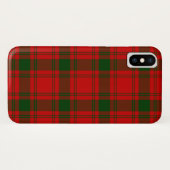 MacQuarrie Tartan rot kariert Case-Mate iPhone Hülle (Rückseite (Horizontal))