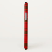 MacQuarrie Tartan rot kariert Case-Mate iPhone Hülle (Hinten/Rechts)