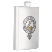 MacQuarrie Wappen Abzeichen Flachmann (Rechts)