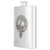 MacQuarrie Wappen Abzeichen Flachmann (Links)