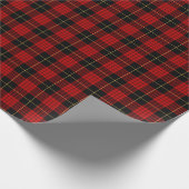 MacQueen Clan Tartan Geschenkpapier (Ecke)