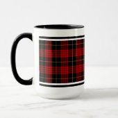 MacQueen Clan Tartan Tasse (Links)
