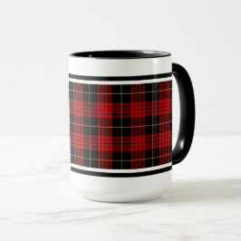 MacQueen Clan Tartan Tasse