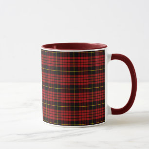 MacQueen Clan Tartan Tasse