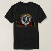 MacQueen Clan Tartan Wappen Motto Pullover (Design vorne)