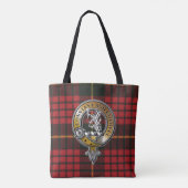 MacQueen Tartan & Abzeichen Tasche (Rückseite)