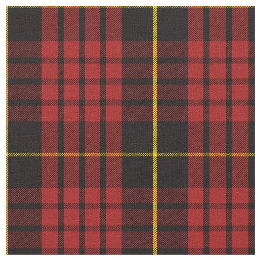 MacQueen Tartan-Druck Stoff (Nahaufnahme)