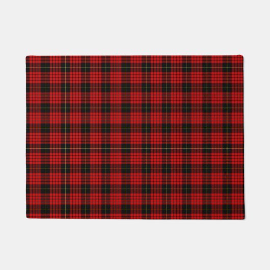 MacQueen Tartan Fußmatte (Vorderseite)