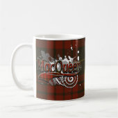 MacQueen Tartan Grunge Kaffeetasse (Links)