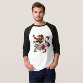 MacQueen Tartan Lion T-Shirt (Vorne ganz)