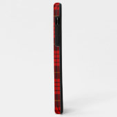 MacQueen Tartan Red and Black Kariert Case-Mate iPhone Hülle (Hinten/Links)