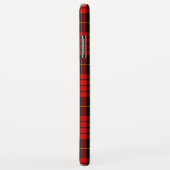 MacQueen Tartan Red and Black Kariert Case-Mate iPhone Hülle (Hinten/Rechts)