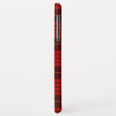 MacQueen Tartan Red and Black Kariert Case-Mate iPhone Hülle (Hinten/Links)