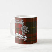 MacQueen Tartan-Schild Kaffeetasse (Vorderseite Links)