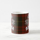 MacQueen Tartan-Schild Kaffeetasse (Mittel)