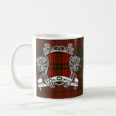 MacQueen Tartan-Schild Kaffeetasse (Links)
