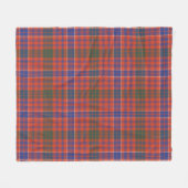 MacRae Ancient Kariert Fleecedecke (Vorderseite (Horizontal))