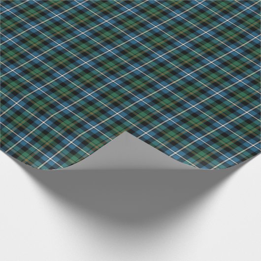 MacRae Clan Hunting Tartan Geschenkpapier (Ecke)