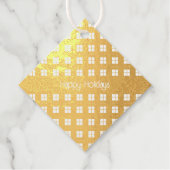 MacRae Conchra Modernes Original Scottish Tartan Geschenkanhänger (Vorderseite)