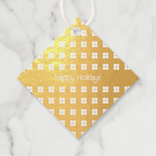 MacRae Conchra Modernes Original Scottish Tartan Geschenkanhänger (Vorderseite)