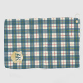 MacRae Conchra Modernes Original Scottish Tartan Golfhandtuch (Horizontal)