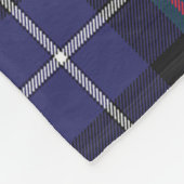 MacRae Jagd Modernes Clan Abzeichen Tartan Kariert Fleecedecke (Ecke)