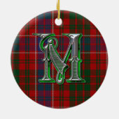 MacRae Kariert Monogram Ornament (Hinten)