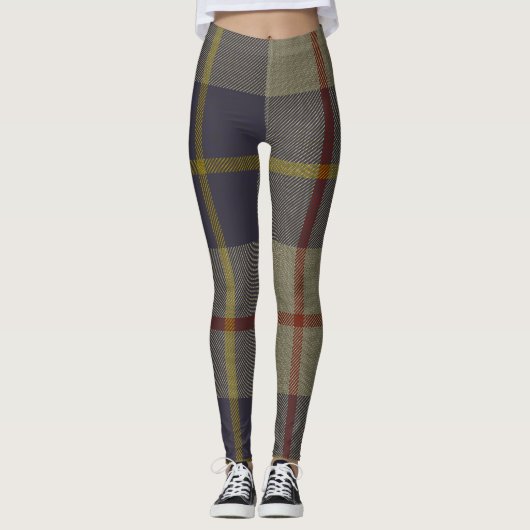 MacRae Tartan-Clan kariert Leggings (Vorderseite)