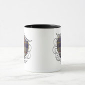 MacRae Tartan Herz Tasse (Zentrum)