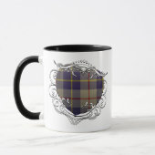 MacRae Tartan Herz Tasse (Links)