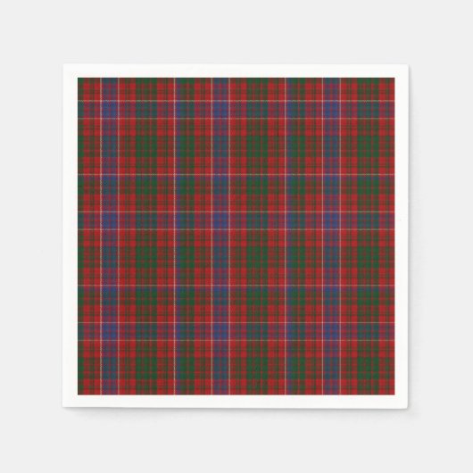 MacRae Tartan Kariert Paper Napkins Serviette (Vorderseite)