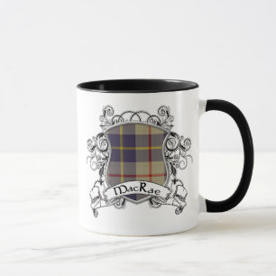 MacRae Tartan-Schild Tasse