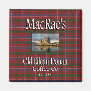 MacRaes altes Eilean Donan Coffee Co. Magnet