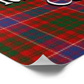 MacRaes altes Eilean Donan Coffee Co. Poster (Ecke)