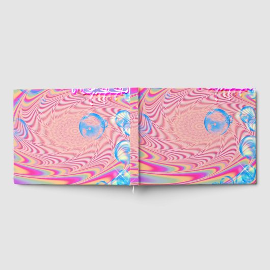 MACRAME'- Abstraktes Bild des Fraktals Kunst - Gästebuch (Voll)