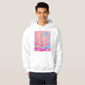 MACRAME'- Abstraktes Bild des Fraktals Kunst - Hoodie (Vorne ganz)