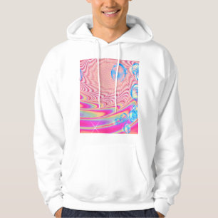 MACRAME'- Abstraktes Bild des Fraktals Kunst - Hoodie