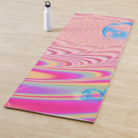MACRAME'- Abstraktes Bild des Fraktals Kunst - Yogamatte (Beispiel)