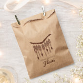 Macrame Business Bohemisch Gevor Bag Geschenktütchen (Ausgeschnitten)