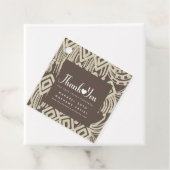 Macrame Handmade Business Vielen Dank B Geschenkanhänger (Beispiel)